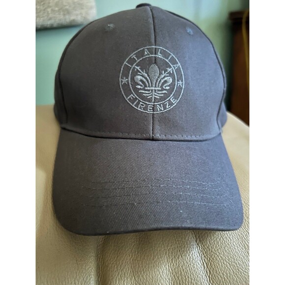 Hat Italia Firenze from Italy Gray strapback - Picture 1 of 2